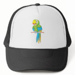 Custom Cute Parrot Cartoon Hat