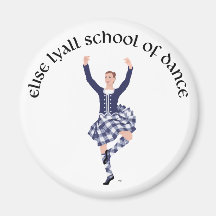 CUSTOM Elise Lyall School of Dance Fridge Magnet