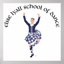 CUSTOM Elise Lyall School of Dance Poster