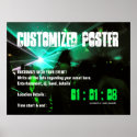 Custom EVENT Party Poster posters