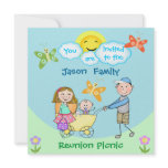 Custom Family Reunion / Summer B-B-Q Invitations