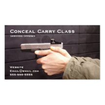 Custom FFL business card