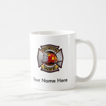 Custom Firefighter's Wife Mug