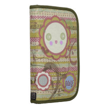 Custom floral Rickshaw Folio Smartphone Case Organizers