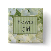 Custom Flower Girl Button - Customised