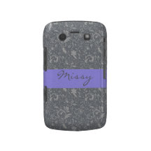 Custom Flower Pattern Blackberry Bold Case