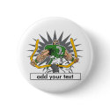 Custom Football Player Green buttons