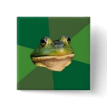 Custom Foul Bachelor Frog Button