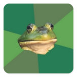 Custom Foul Bachelor Frog Stickers