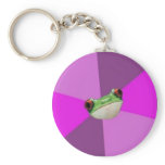 Custom Foul Bachelorette Frog Keychain