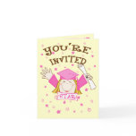 Custom Girl Graduation Invitation cards