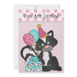 Custom Girl's Birthday Invitation