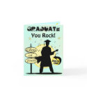 Custom Graduate Rockin' Graduation Card