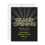 Custom Grand Opening Invitation, City Lights