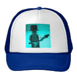 Custom Guitarist Minifigure with Guitar Mesh Hats