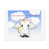 Custom Haikoo Zoo Postcard