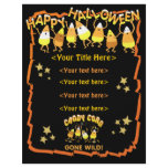 Custom Halloween Business or Personal flyers