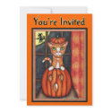 Custom Halloween Party Invitation