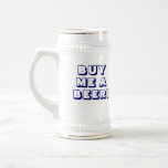 Custom Happy 21st Birthday Beer Stein - Customised Mug