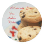 Custom Holiday Baking Dessert Label Stickers