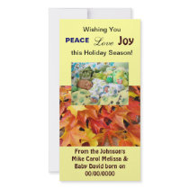 Custom Holiday Cards Family Photo Baby Photos