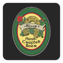 Custom Homemade Beer Labels Sticker