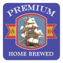 Custom Homemade Beer or Wine Labels Sticker