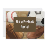 Custom Invitation, Sports Party, Birthday or Any..