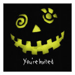 CUSTOM INVITES - Spiral Eye Pumpkin Jack-O-Lantern