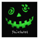 CUSTOM INVITES - Spiral Eye Pumpkin Jack-O-Lantern