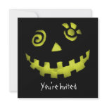 CUSTOM INVITES - Spiral Eye Pumpkin Jack-O-Lantern