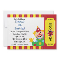 Custom Kids Clown Birthday Party