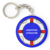 Custom Lake Certified Lifesaver Key Chain