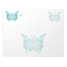 Custom Large Notepad With Pattern Background