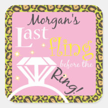Custom_Last Fling  |  Favour Sticker