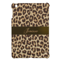 Custom Leopard Print iPad Mini Case