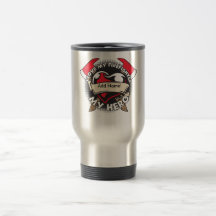 Custom Love My Firefighter Mug
