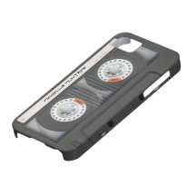 Custom Mixtape iPhone 5 Cases