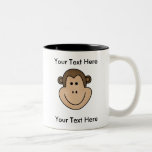 Custom Monkey Mug - Customisable