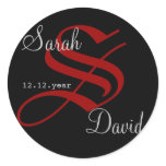 Custom Monogram label stickers