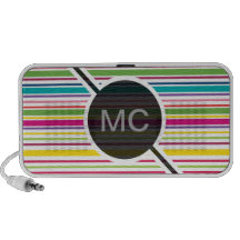 Custom Monogram Notebook Speakers