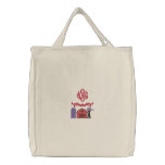 Custom Monogrammed Farm Embroidered Bag embroidered bags