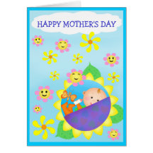 Custom Mother's Day / Birthday / New Mum Greeting Card