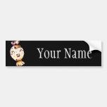 Custom Name Character Bumper Stickers
