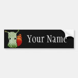 Custom Name Character Bumper Stickers