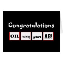 CUSTOM NAME Congratulations - Bachelor's Degree Greeting Card