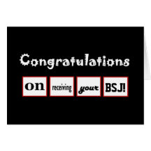CUSTOM NAME Congratulations - Bachelor's Degree Cards
