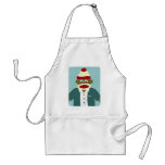 Custom Name or Monogram Sock Monkey Boy Aprons