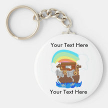 Custom Noah's Ark Keychain