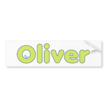 Custom Oliver Baby Bottle